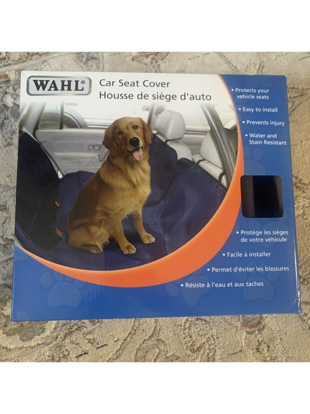 Wahl Car Seat Cover Water Stain Resistant Dog Cat Pet Animal Protector